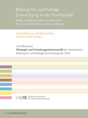 cover image of Bildung für nachhaltige Entwicklung in der Hochschule